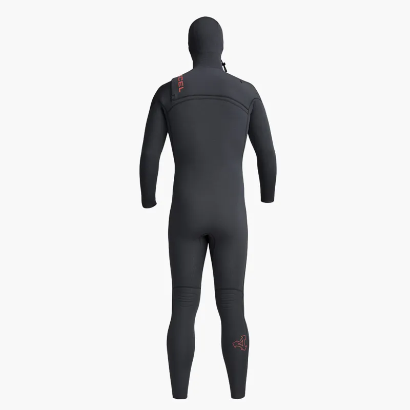 Xcel Mens Comp X 5.5/4.5 Hooded 2021 Wetsuit Black-2